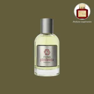 Almendra Dorada - Rosa Pimienta perfume inspirado en Baccarat Rouge 540 Extrait
