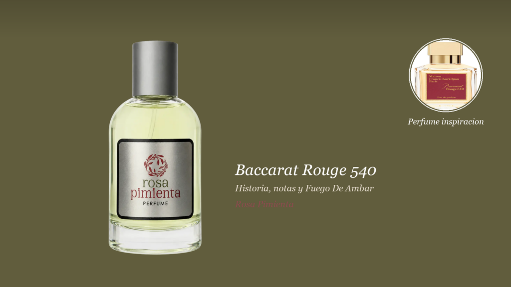Portada del blog: Baccarat Rouge 540 de MFK y esencia Fuego De Ambar de Rosa Pimienta