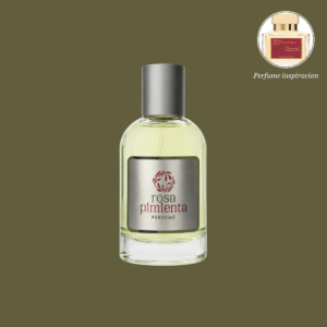 Fuego De Ámbar - Rosa Pimienta perfume inspirado en Baccarat Rouge