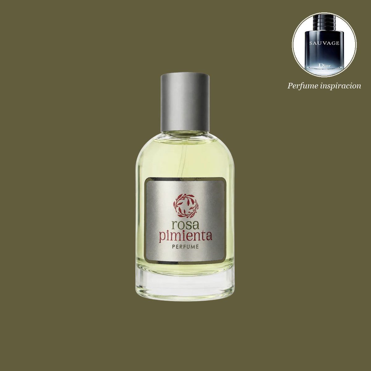 Tierra Salvaje - esencia inspirada en Sauvage de Rosa Pimienta